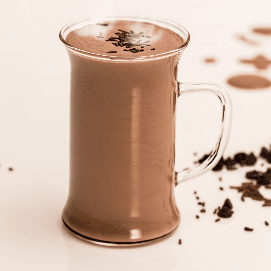 Recept: Eiwitrijke chocolademelk