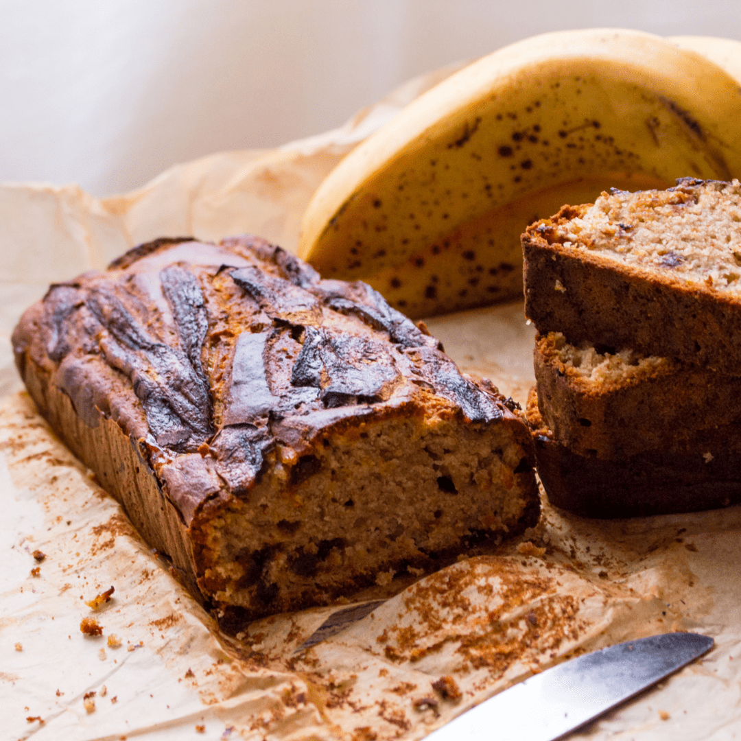 Recept: Eiwitrijk Bananenbrood