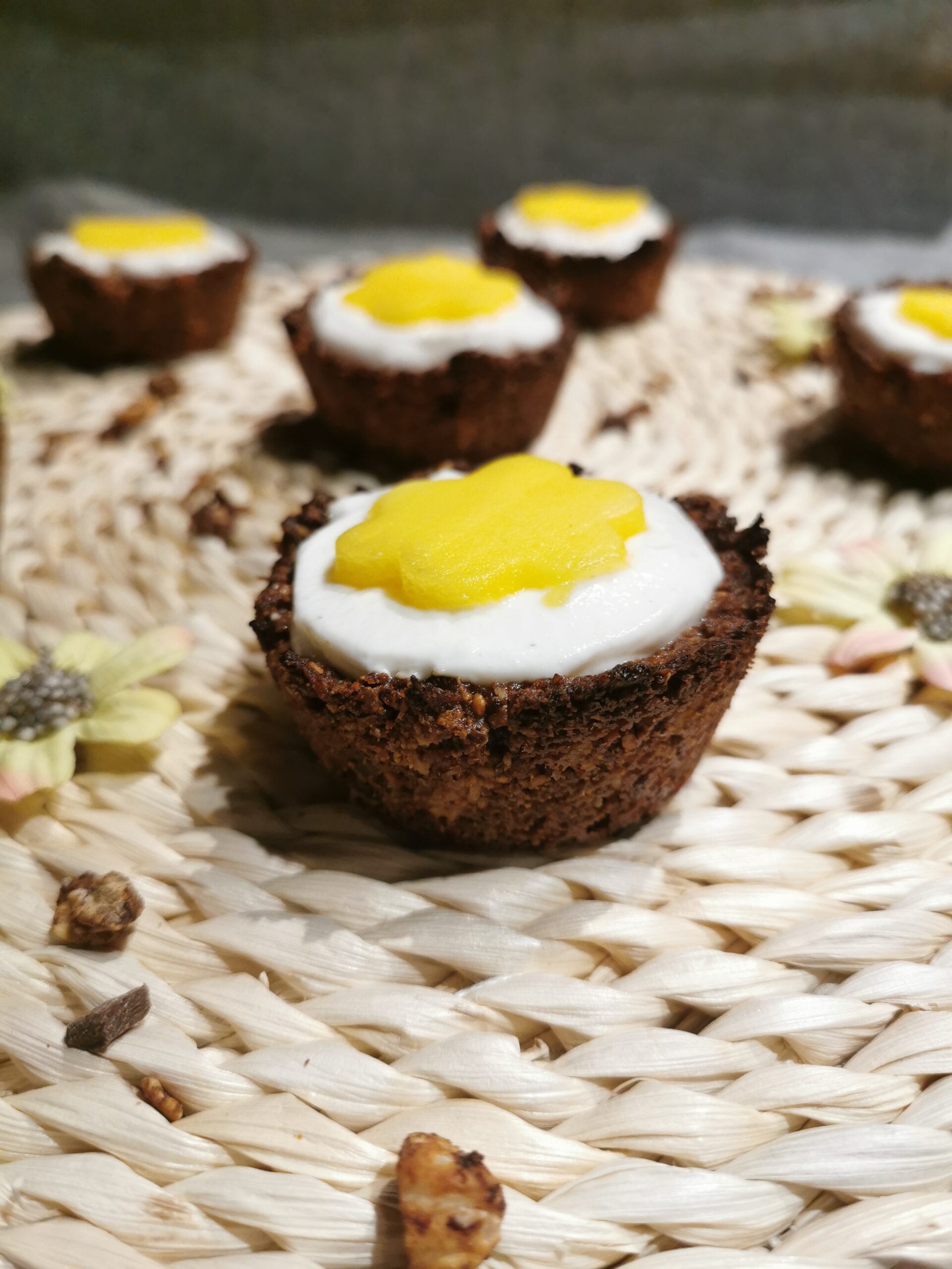 Recept: Granola-cheesecake cups met yoghurtpoeder