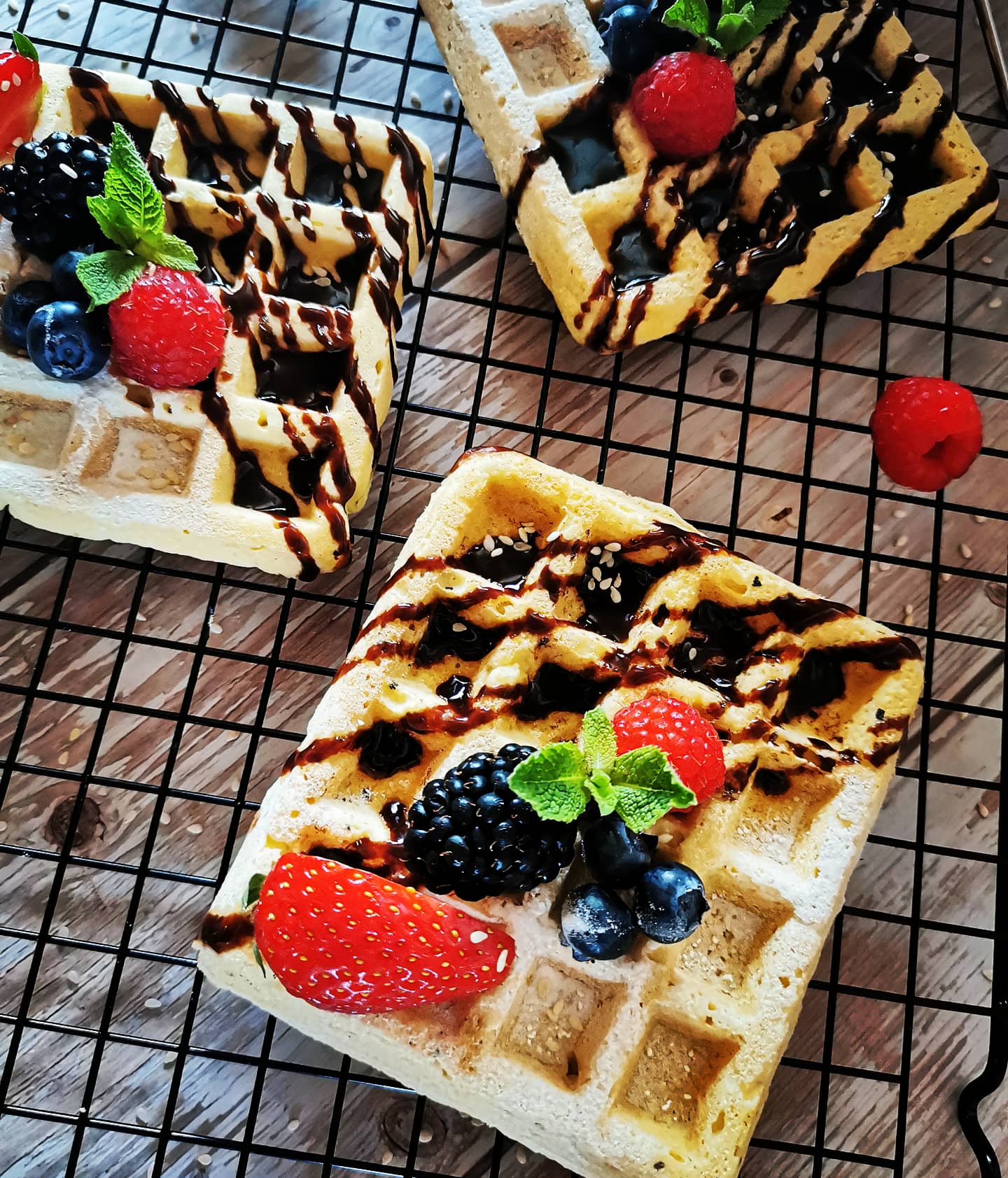 Recept: Biologische wafels met pure chocolade