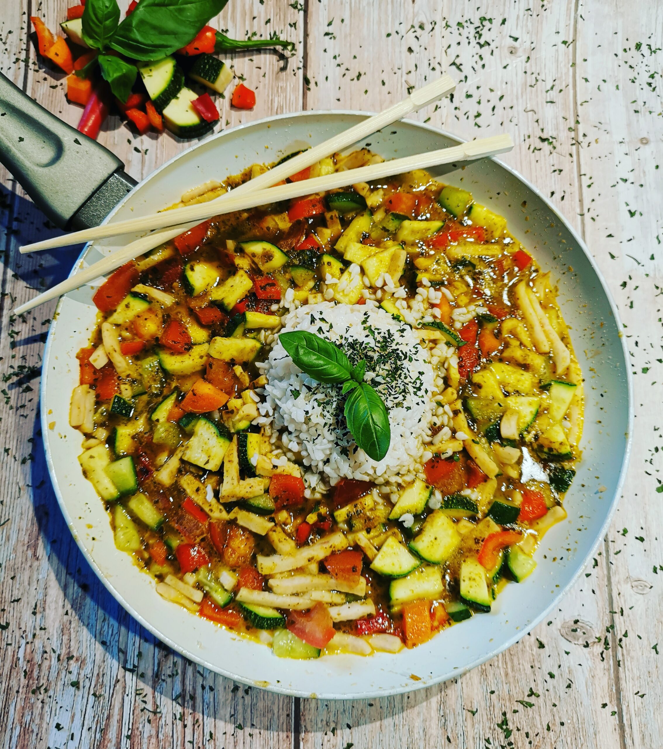 Recept: Thaise curry met volle melkpoeder